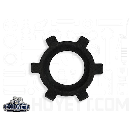 Rotor Clip Push-On Ring Internal M8 CS PH DTI-008